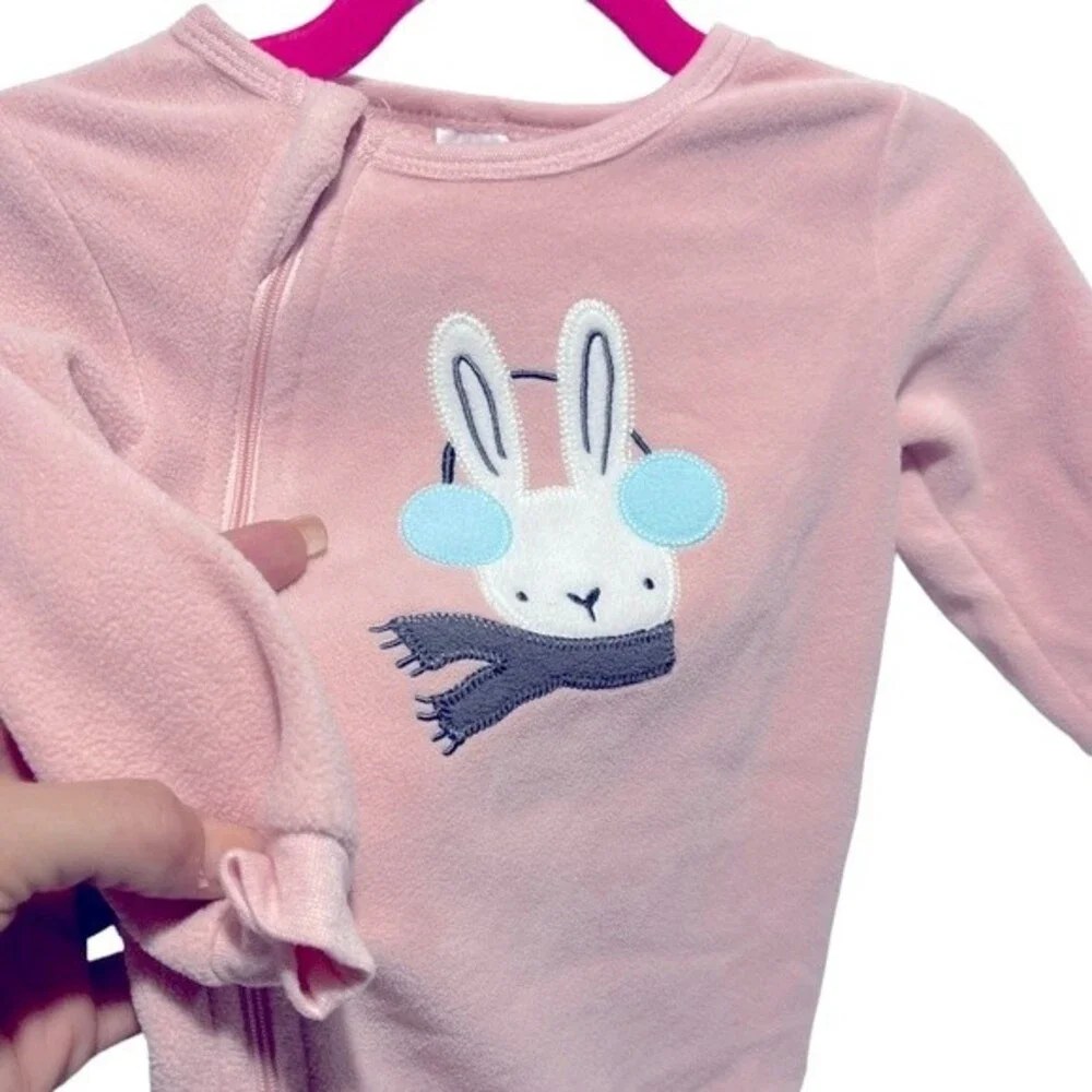 PL Baby Zippered Fleece Sleeper, 9 Months